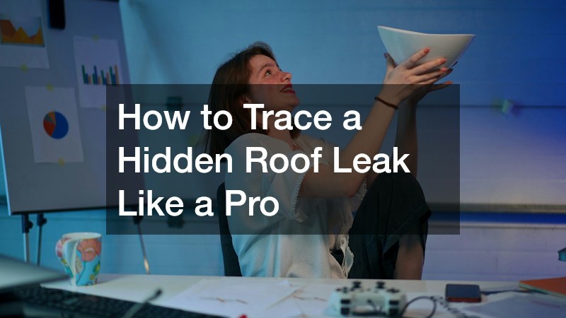 How to Trace a Hidden Roof Leak Like a Pro